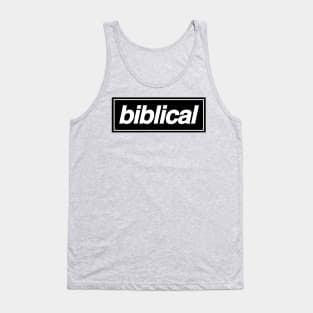 Liam Gallagher Inspired - Biblical Tank Top